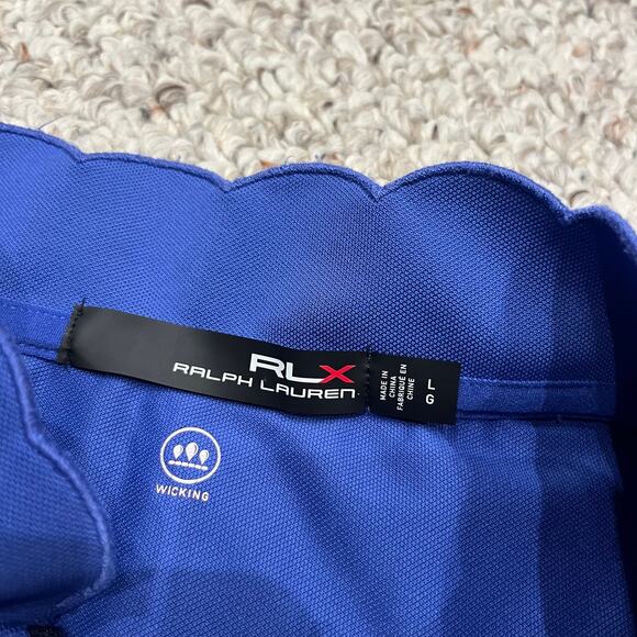 Ralph Lauren RLX Women's Sleeveless Quarter Zip Sz L Golf Preppy Performance - Picture 4 of 6